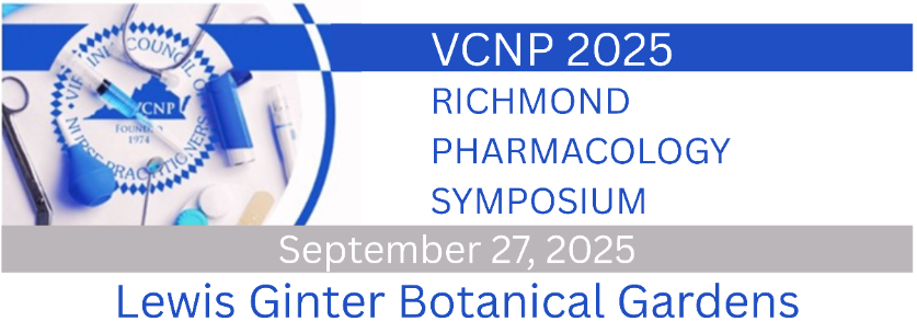 2025 VCNP Pharmacology Symposium Banner
